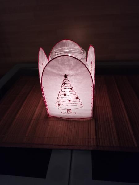 Stickdatei Tannenbaum Spirale